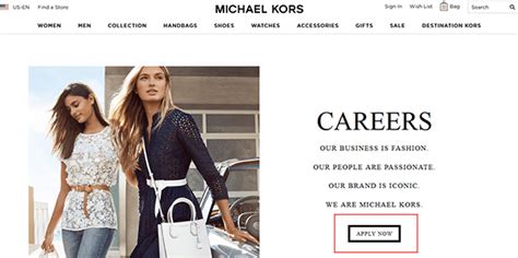 application michael kors|michael kors outlet job.